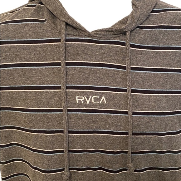 RVCA Skate Stripe Long Sleeve Hoodie Men SP Small Regular Fit - Picture 2 of 6